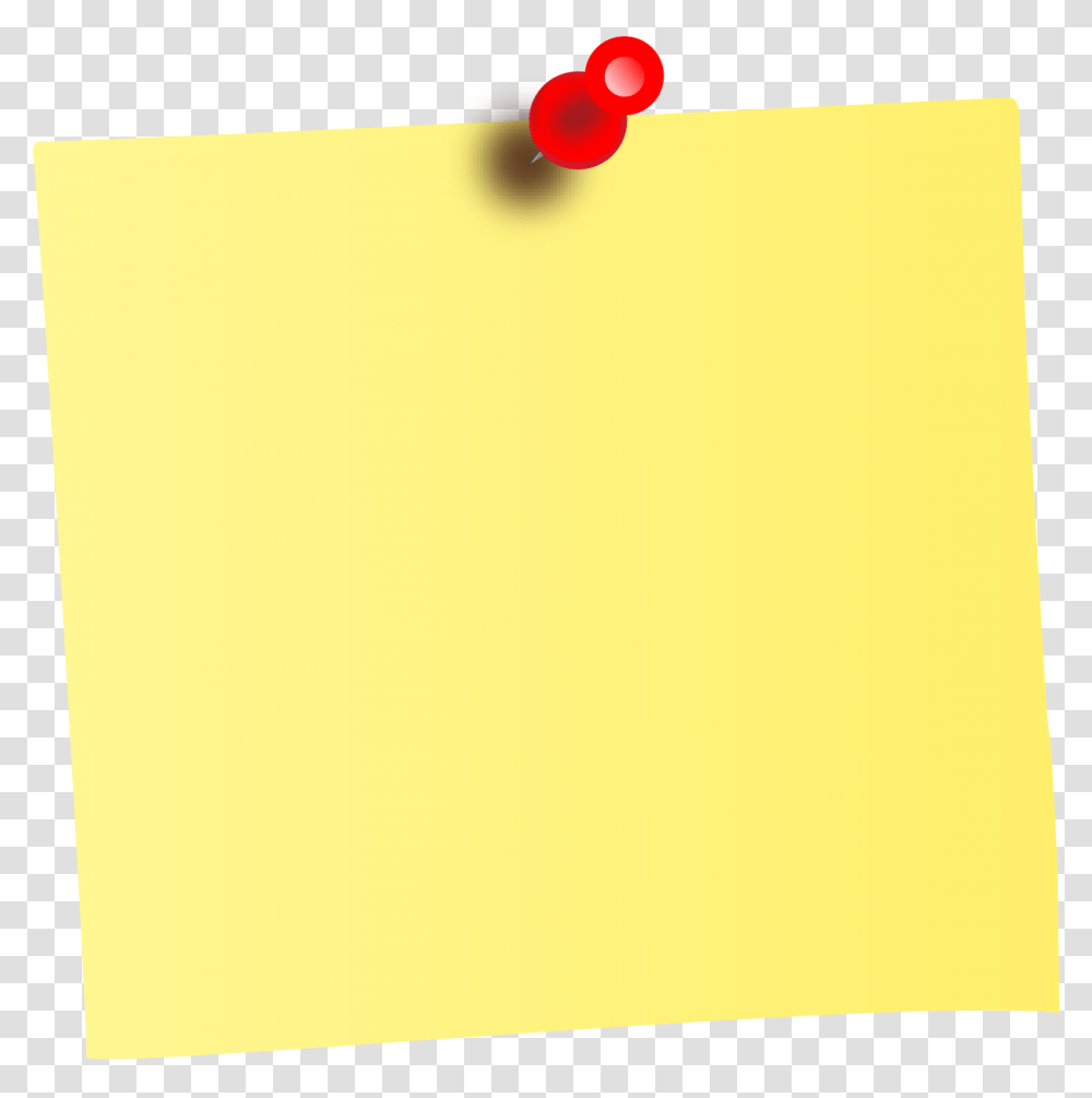 Sticky Note, Paper, Pin, Scroll, Cushion Transparent Png