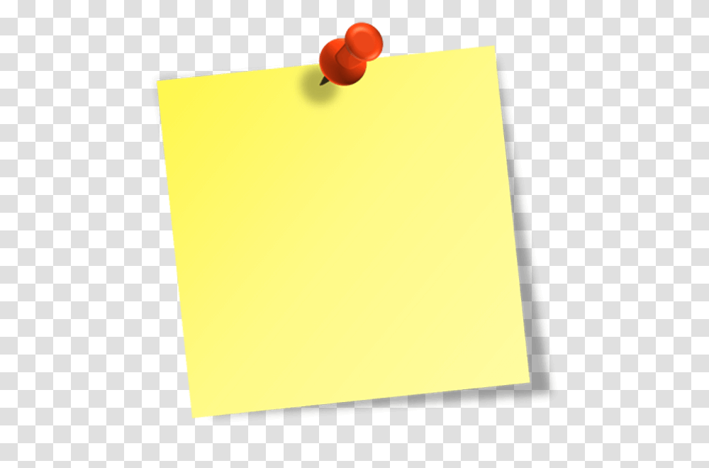 Sticky Note, Pin Transparent Png