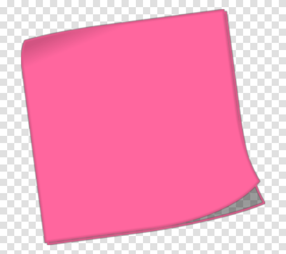 Sticky Notes Pink, Business Card, Paper, Cowbell Transparent Png