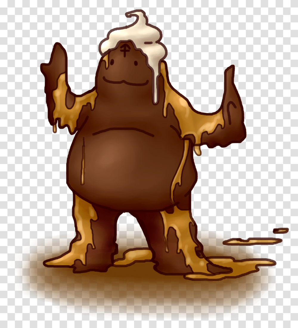 Sticky Toffee Pudding Golem Sticky Toffee Pudding Cartoon, Mammal, Animal, Outdoors, Nature Transparent Png