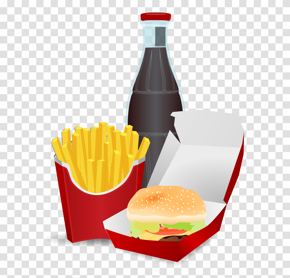 Sticky Website Menu Clipart Vector Clip Art Online Royalty Free, Fries, Food, Burger Transparent Png