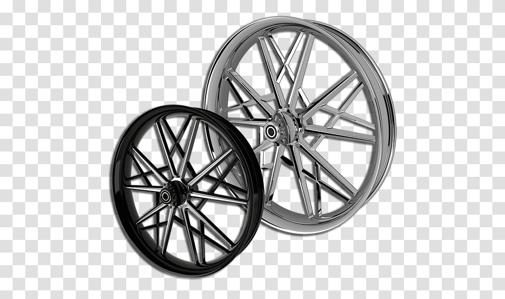 Stiletto Custom Harley Motorcycle Wheel Motorcycle Wheel, Machine, Spoke, Tire, Car Wheel Transparent Png