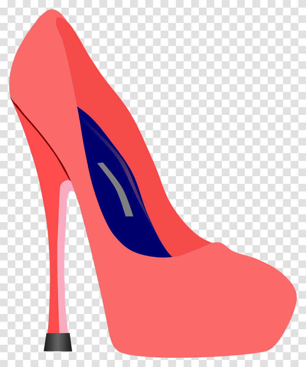 Stilettos Sapato Rosa Desenho, Apparel, Shoe, Footwear Transparent Png