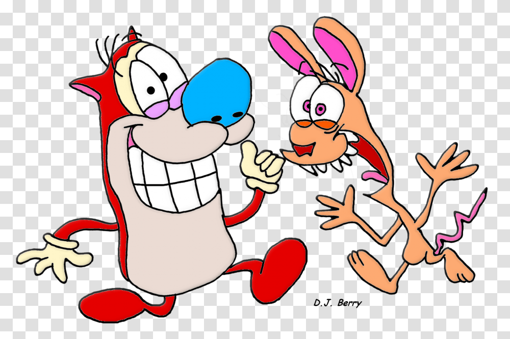 Stimpy And Ren No Parking Berry Nickelodeon, Performer, Clown, Mime, Juggling Transparent Png