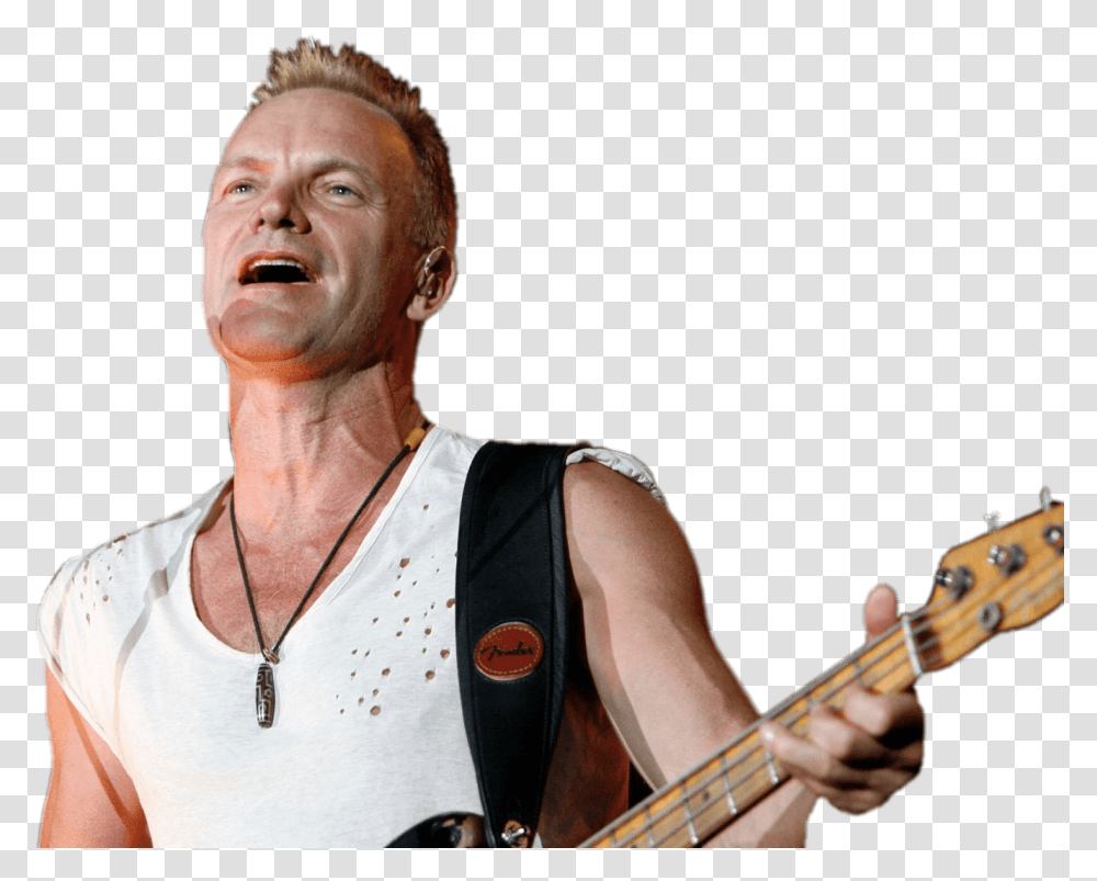 Sting Guitar Sting, Person, Human, Leisure Activities, Musical Instrument Transparent Png