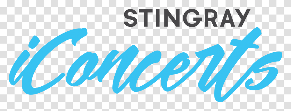 Stingray Iconcerts Logo Clipart, Text, Label, Handwriting, Alphabet Transparent Png