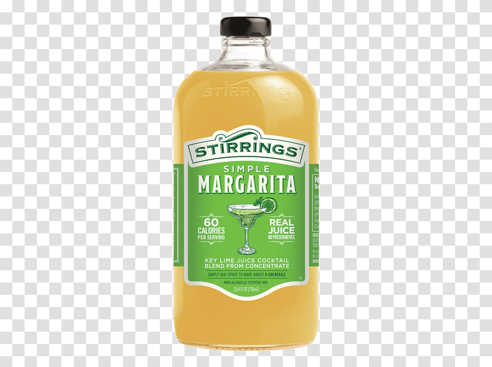 Stirrings Margarita Mixers Stirrings Margarita Mix, Liquor, Alcohol, Beverage, Drink Transparent Png