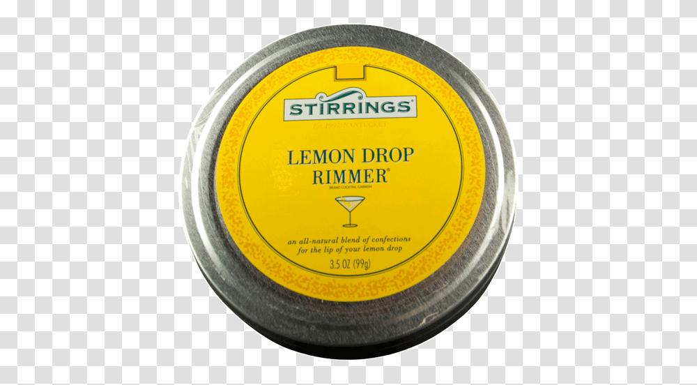 Stirrings Rimmers Lemon Drop Circle, Label, Frisbee, Toy Transparent Png