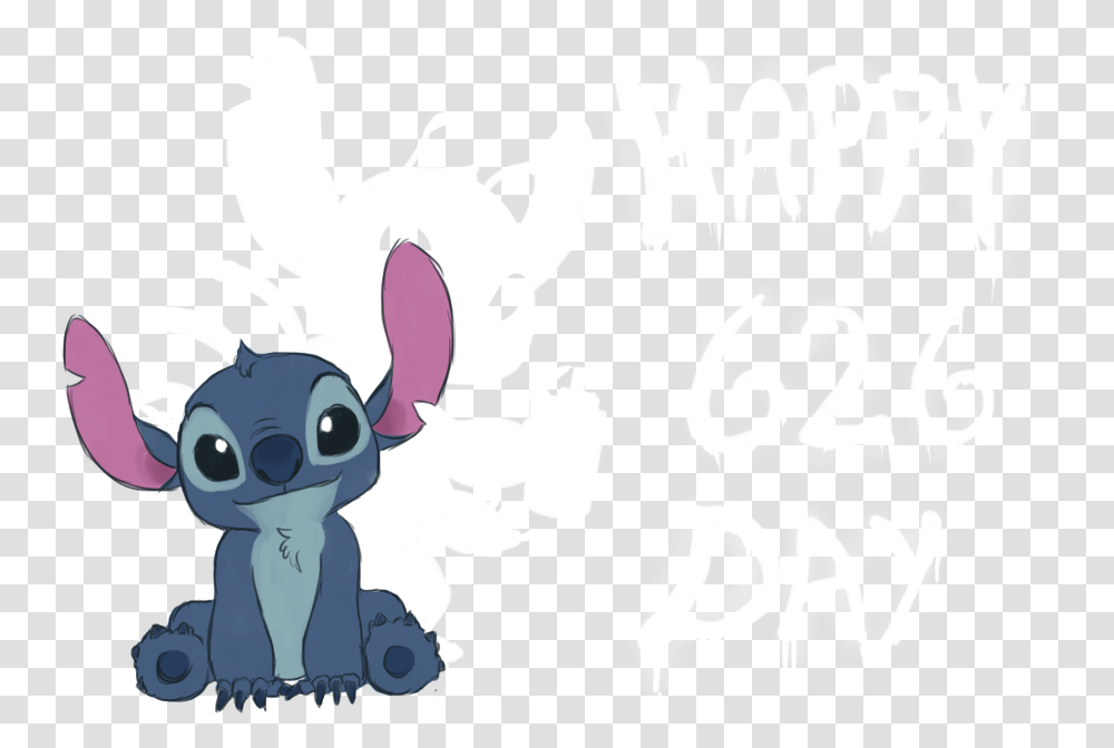Stitch And Happy Stitch Day Image Stitch With White Background, Stencil Transparent Png