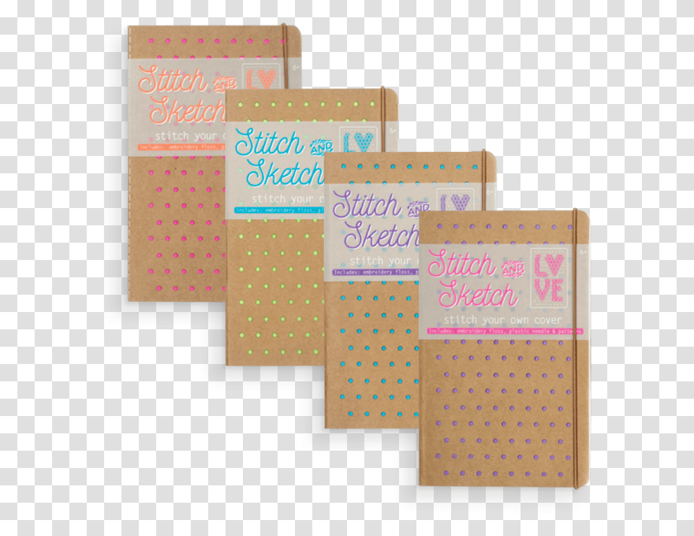 Stitch And Sketch Book, Paper, Poster, Advertisement Transparent Png