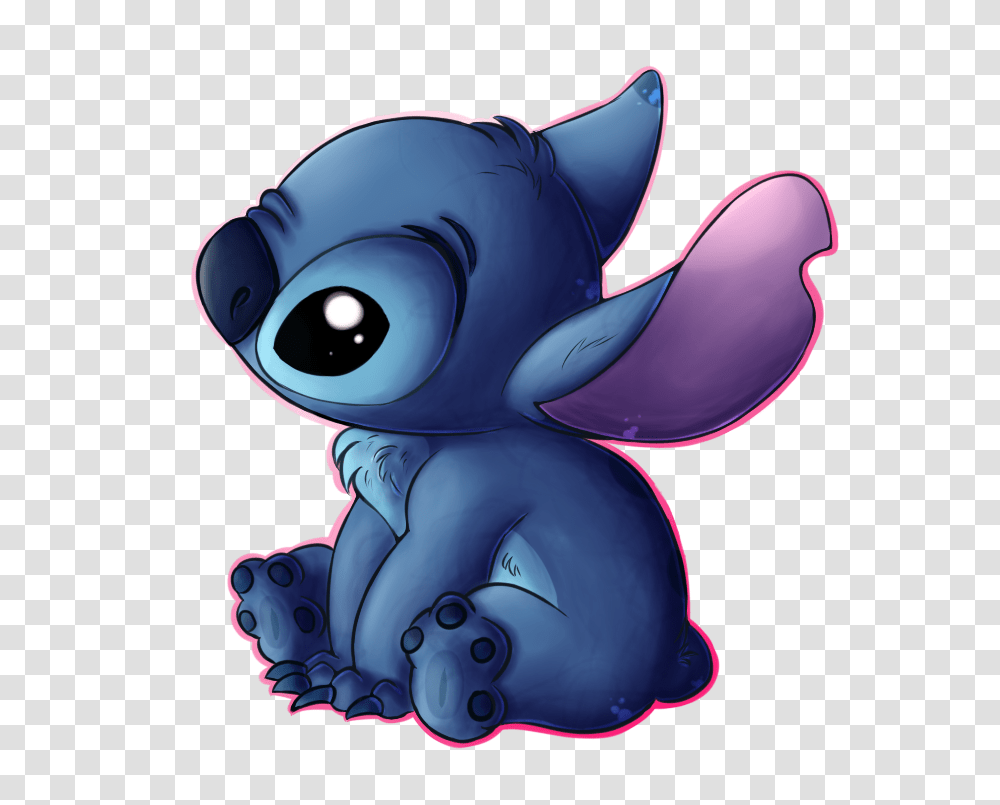 Stitch, Purple, Drawing Transparent Png