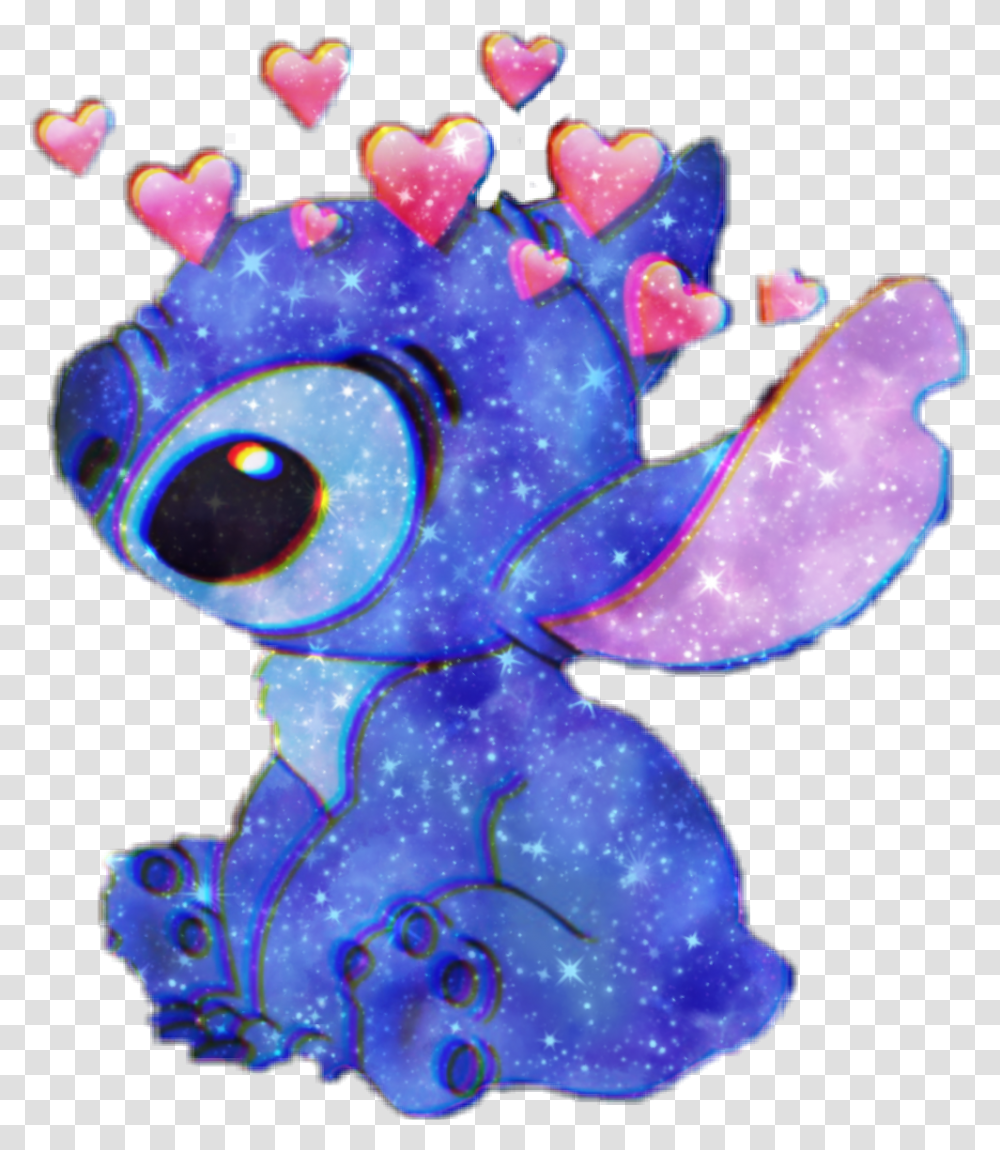 Stitch Heart Heartcrown Cute Cute Stitch With Hearts, Outdoors, Nature, Animal, Invertebrate Transparent Png