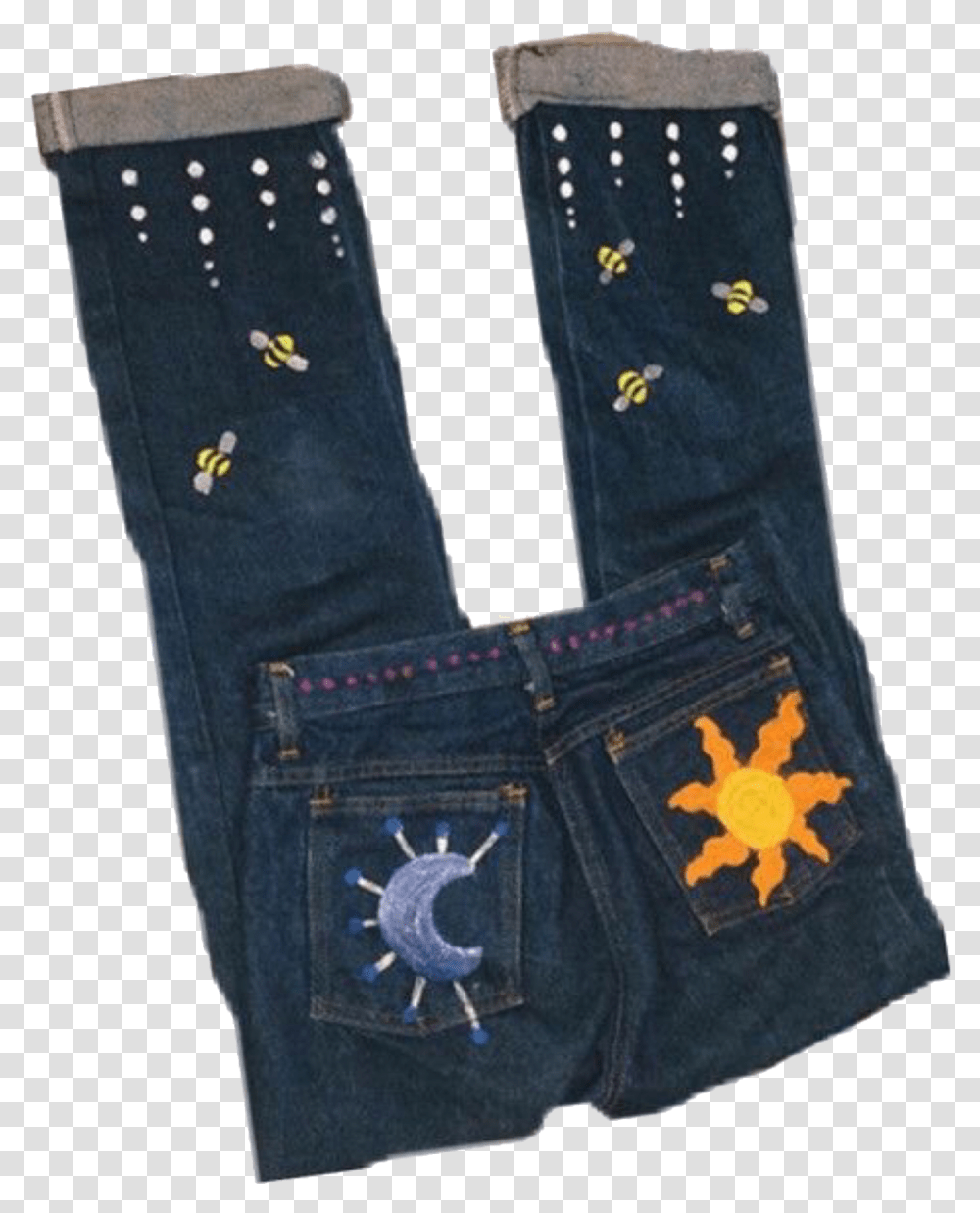 Stitch, Pants, Apparel, Jeans Transparent Png
