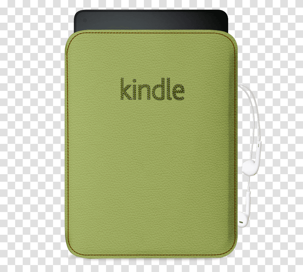 Stitched Light Green Real Leather Sleeve Case Cover For Amazon Kindle Paperwhite Solid, Text, Electronics, Phone, Luggage Transparent Png