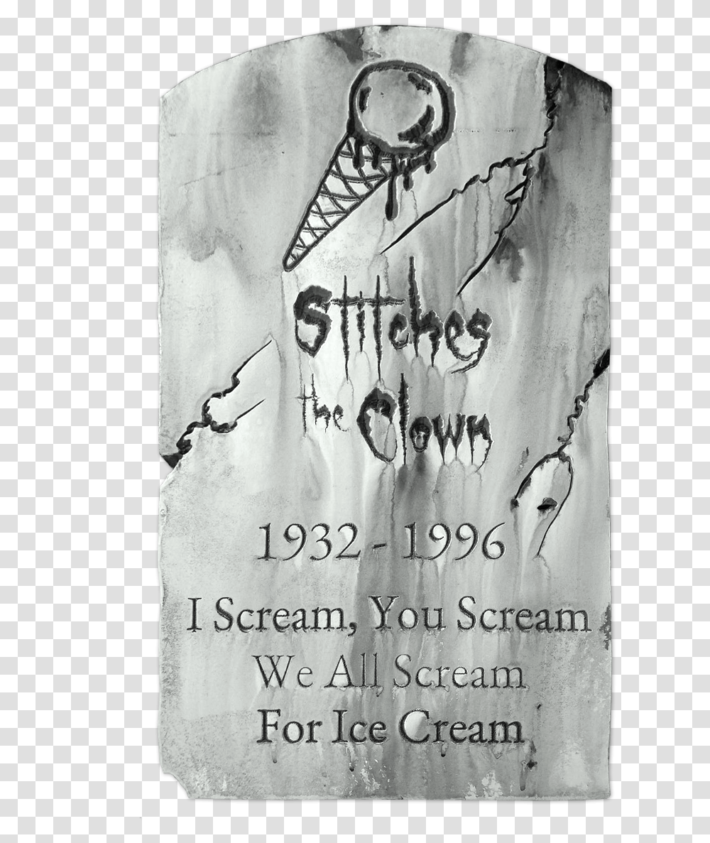 Stitches The Clown, Handwriting, Calligraphy, Poster Transparent Png