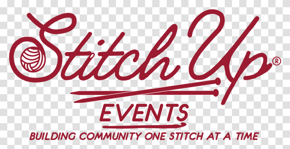 Stitchup Events Reg Red Tagline, Label, Word, Alphabet Transparent Png