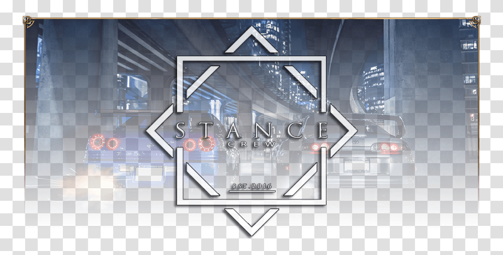 Stnc Stance Car Crew Logos, Vehicle, Transportation, Train, Building Transparent Png