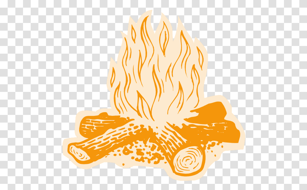 Stock Bonfire Clipart Fire Smoke Bonfire, Flame, Food Transparent Png