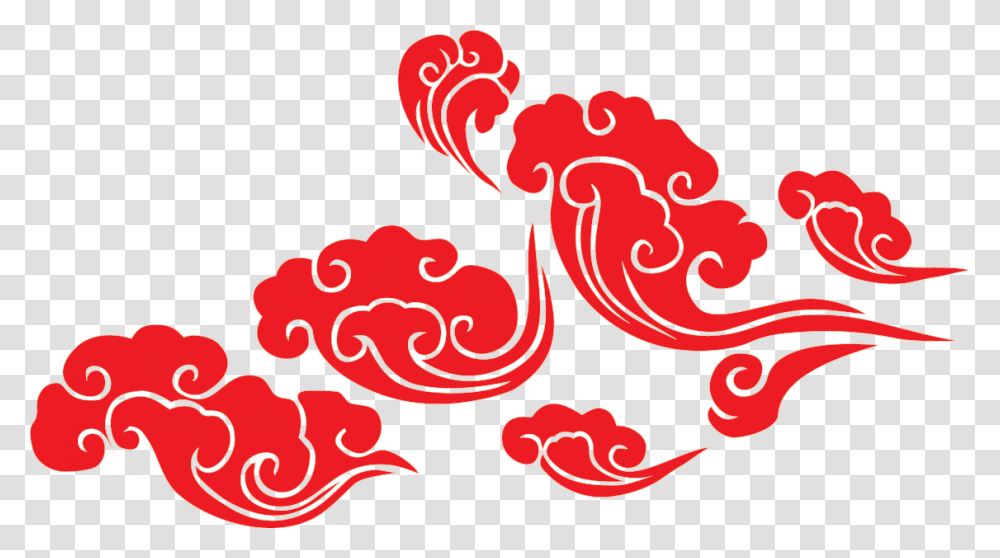 Stock Chinese Vector Cloud Chinese New Year Cloud, Floral Design, Pattern Transparent Png