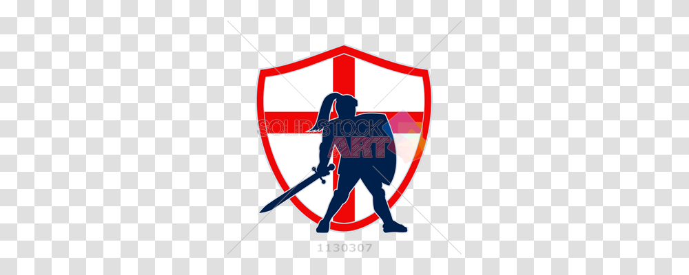 Stock Illustration Of Vector Knight Black Silhouette Holding Sword, Armor, Shield, Person, Human Transparent Png