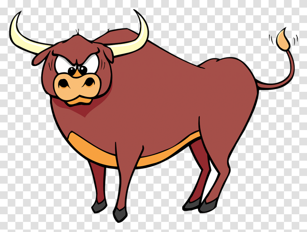 Stock Investing Dont Be Stubborn, Bull, Mammal, Animal, Cattle Transparent Png