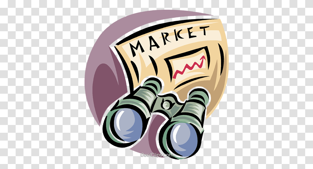 Stock Market Clipart Clip Art, Binoculars, Poster, Advertisement Transparent Png