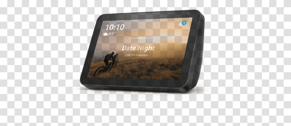 Stock Photo Amazon Echo Show, Mobile Phone, Electronics, Cell Phone, Person Transparent Png