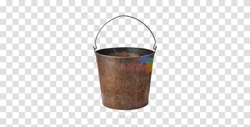 Stock Photo Of Rusty Metal Bucket Old Rusty Bucket Transparent Png