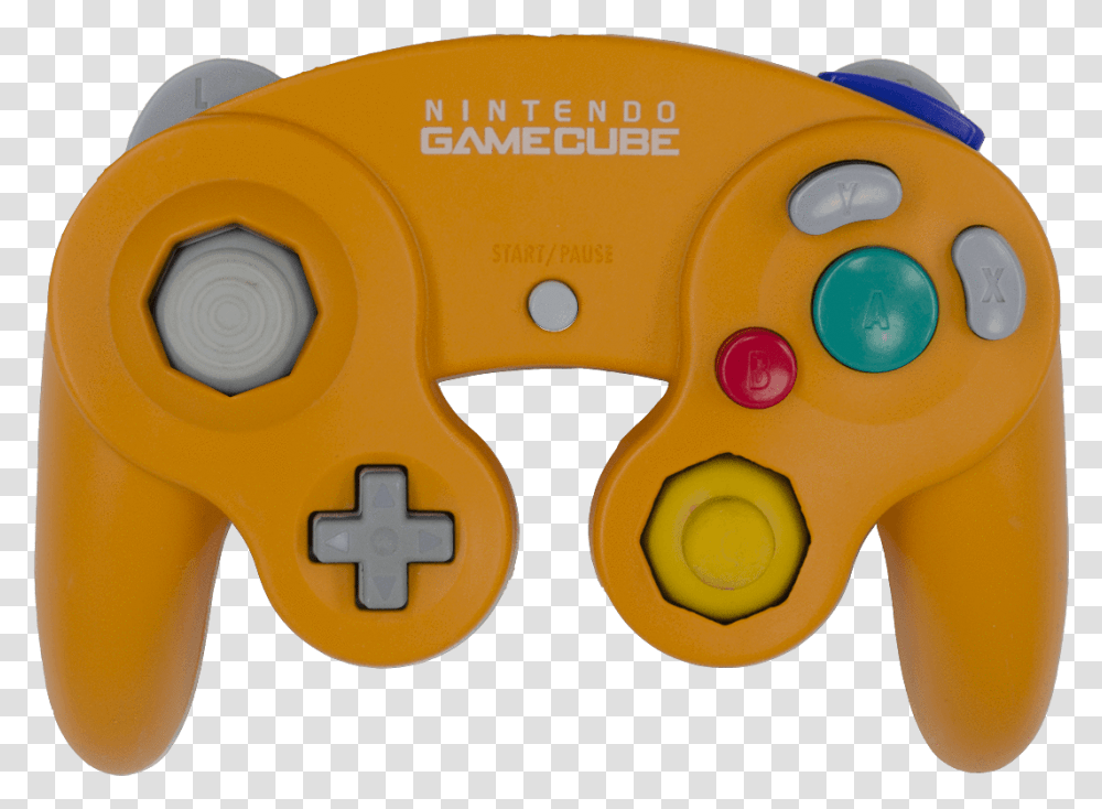 Stock Spice Orange Gamecube Controller, Electronics, Toy, Joystick, Video Gaming Transparent Png