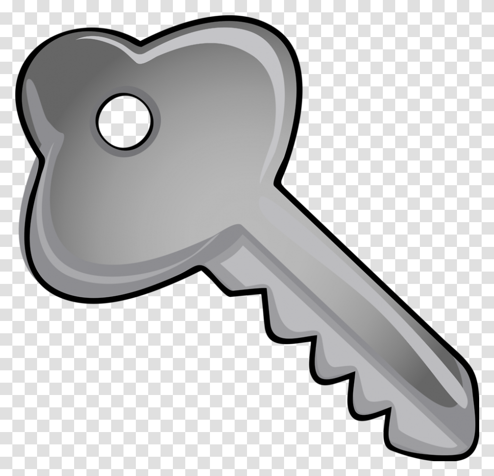 Stock With Light Blue Background Key Clipart, Axe, Tool, Hammer Transparent Png