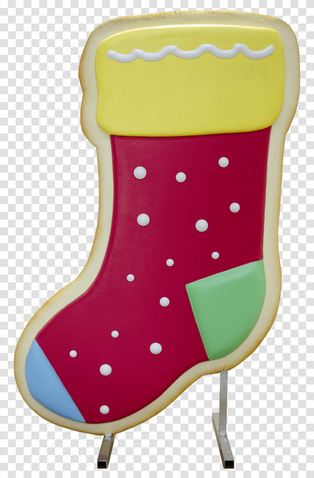 Stocking, Christmas Stocking, Gift, Applique Transparent Png