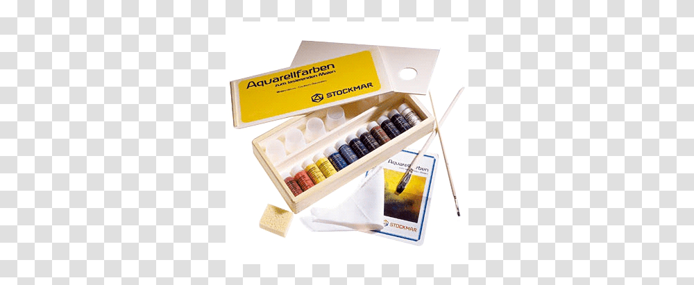 Stockmar Complete Watercolor Paint Set, Paint Container, Medication, Palette Transparent Png