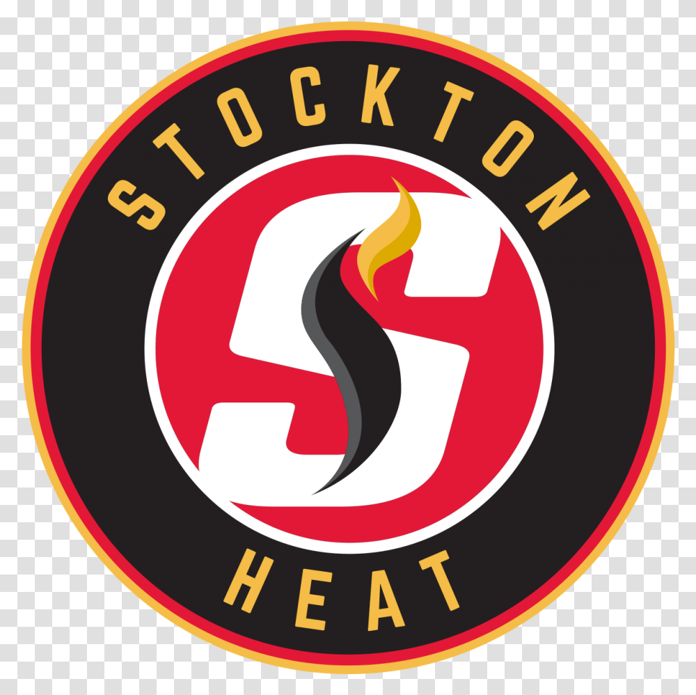 Stockton Heat Stockton Heat Ahl Logo, Label, Light Transparent Png