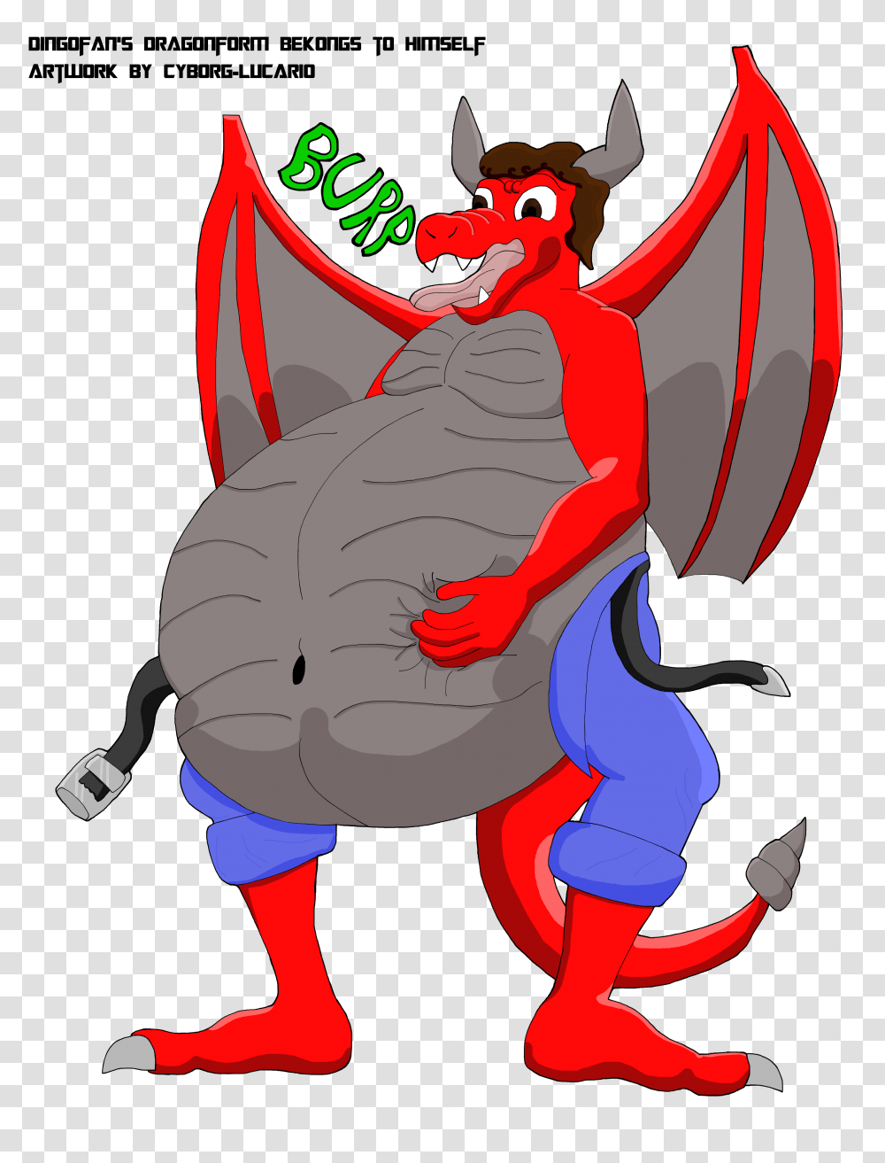 Stomach Clipart Fat Kid Stomach Fat Kid Free, Statue, Sculpture, Dragon Transparent Png