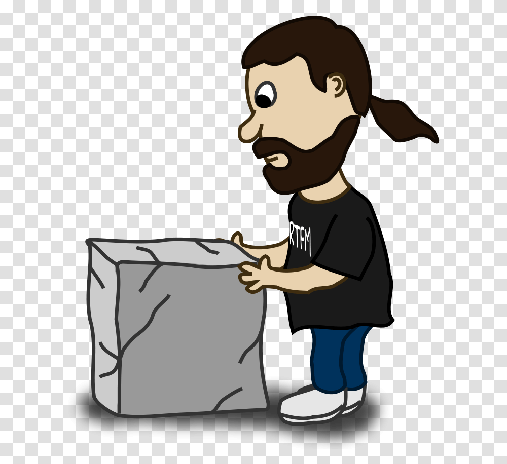 Stone Block Clipart Stone Clipart Download Lawn Mower Cartoon, Box, Cardboard, Carton, Gift Transparent Png