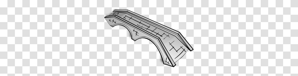 Stone Bridge Clip Art, Gun, Weapon, Building, Transportation Transparent Png