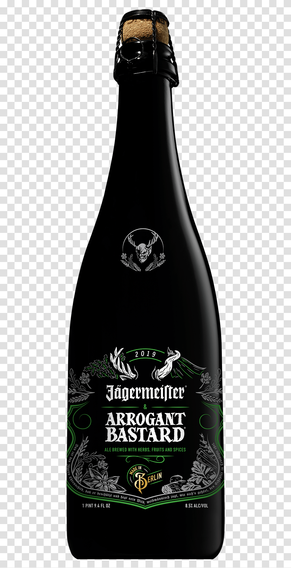 Stone Jagermeister Arrogant Bastard, Alcohol, Beverage, Drink, Beer Transparent Png