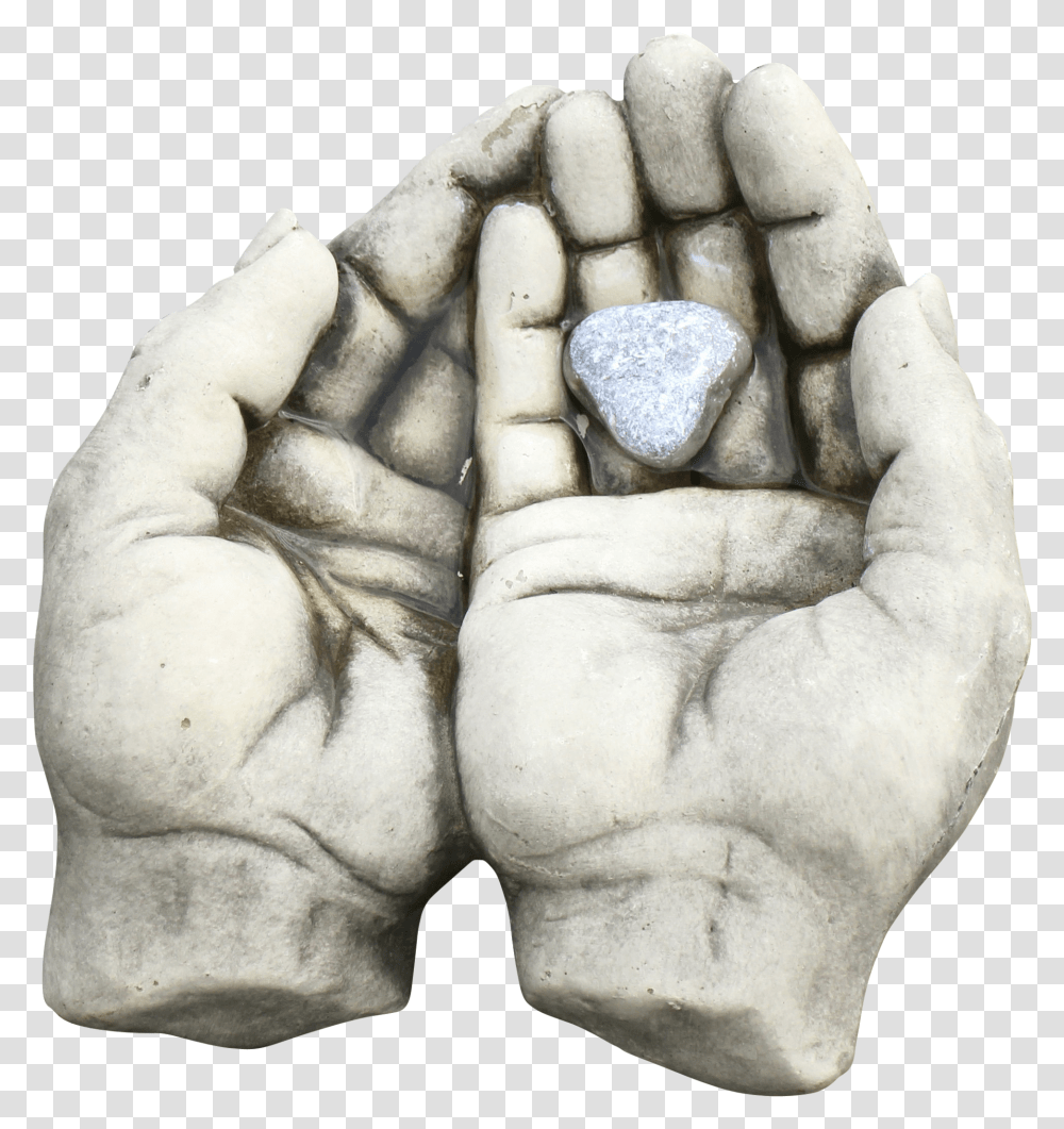 Stone Made Hands Image Hand Transparent Png