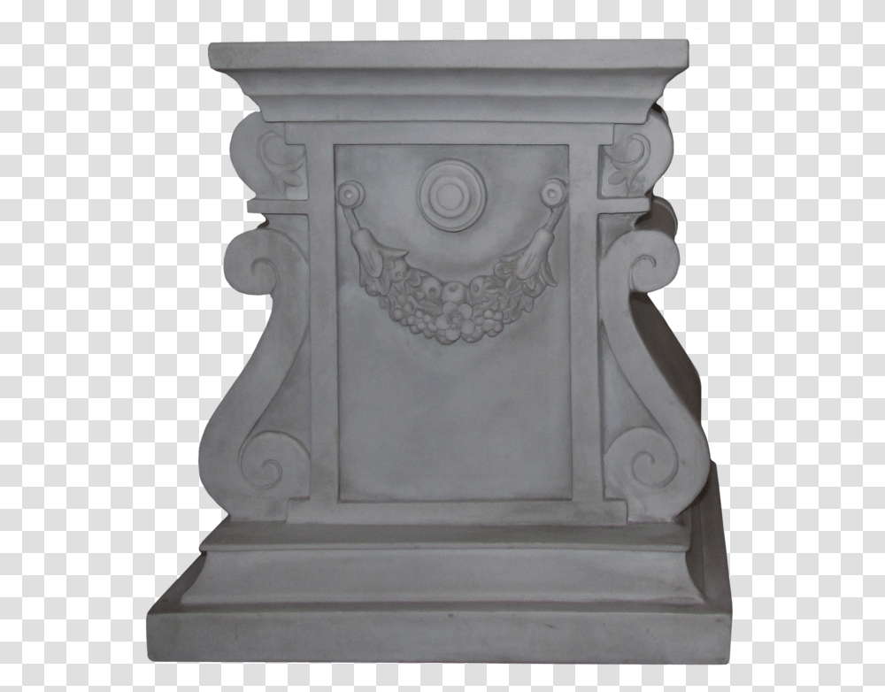 Stone Pedestal, Mailbox, Letterbox, Tomb, Architecture Transparent Png