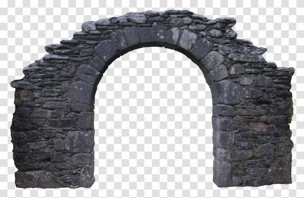 Stone Pillar Glendalough, Building, Architecture, Arched, Ruins Transparent Png