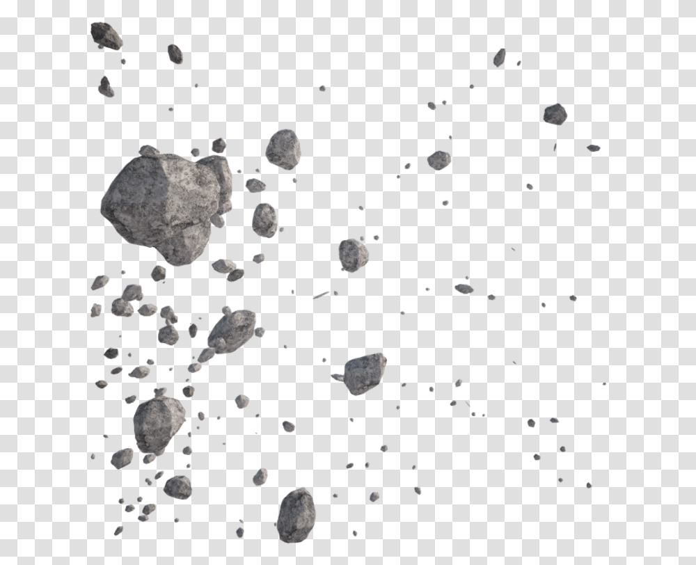 Stone Rock Rubble Gravel Explosion Ftestickers Rubble, Astronomy, Bubble, Diamond, Gemstone Transparent Png