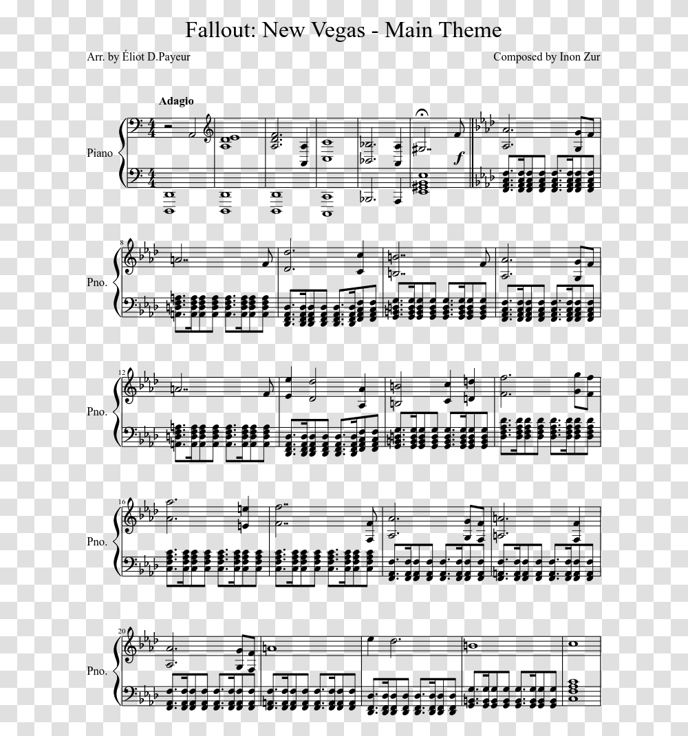 Stone Tower Temple Piano Sheet Music Milagro Marcos Vidal Partitura, Gray, World Of Warcraft Transparent Png