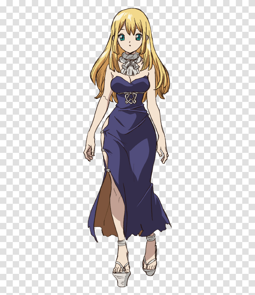 Stone Wiki Ruri Dr Stone Anime, Apparel, Dress, Female Transparent Png