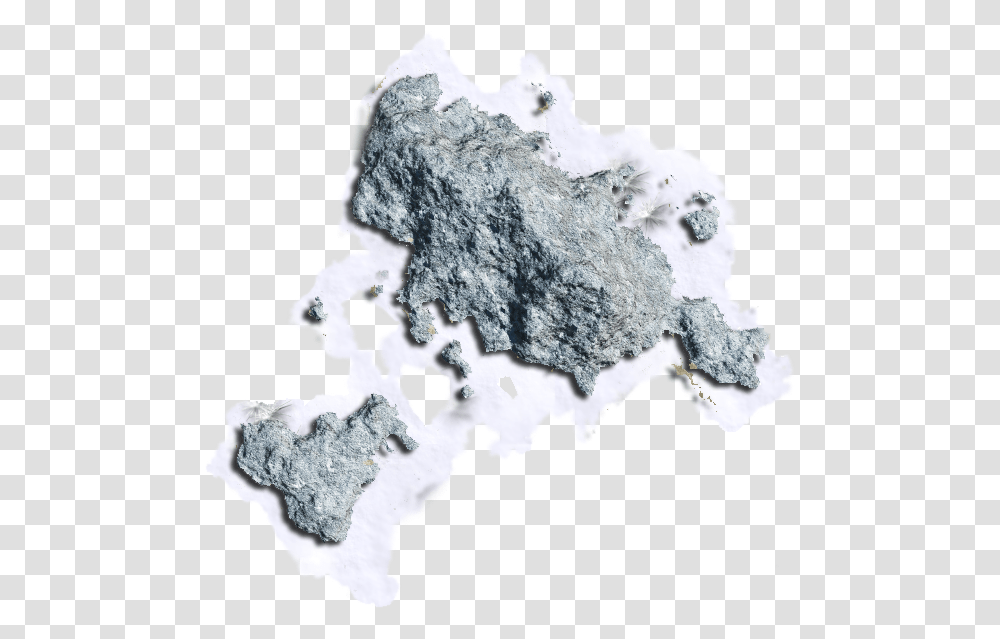 Stone With Snow, Rock, Mineral, Crystal, Snowman Transparent Png