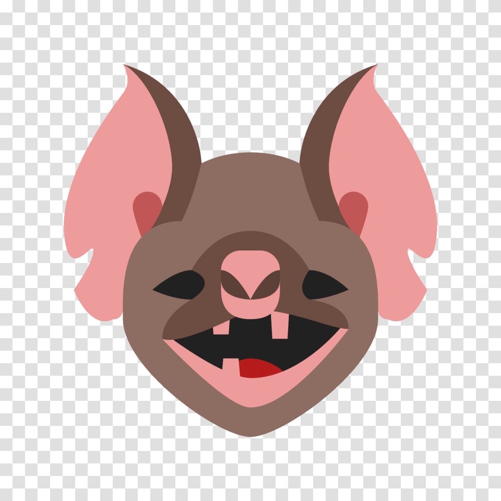 Stoned Bat Icon, Mouth, Lip, Pig, Mammal Transparent Png