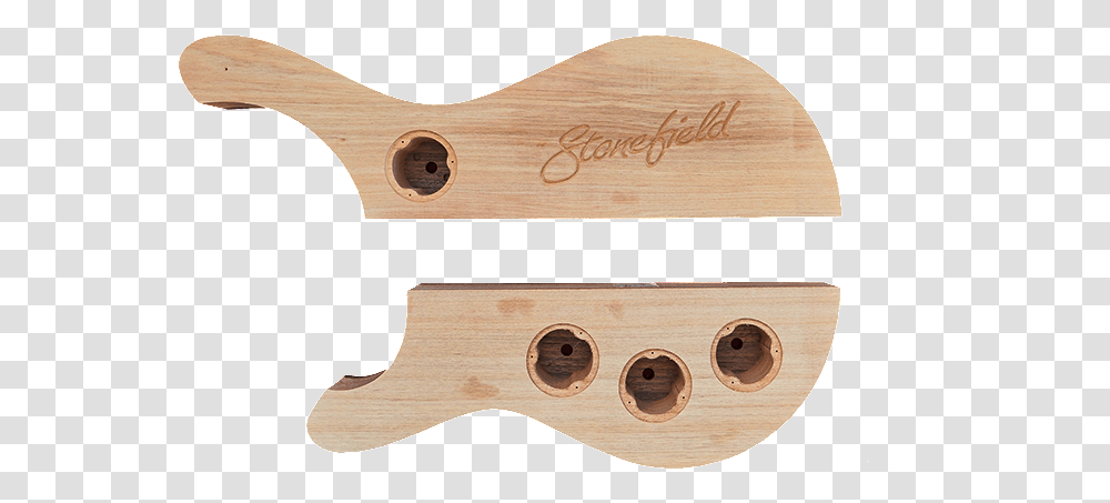 Stonefield Bass Guitar Body Set 2 Salusalu Back Guitar, Wood, Axe, Plywood, Weapon Transparent Png