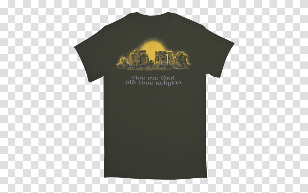 Stonehenge Religion Tshirt Me That Old Time Religion, Apparel, T-Shirt Transparent Png