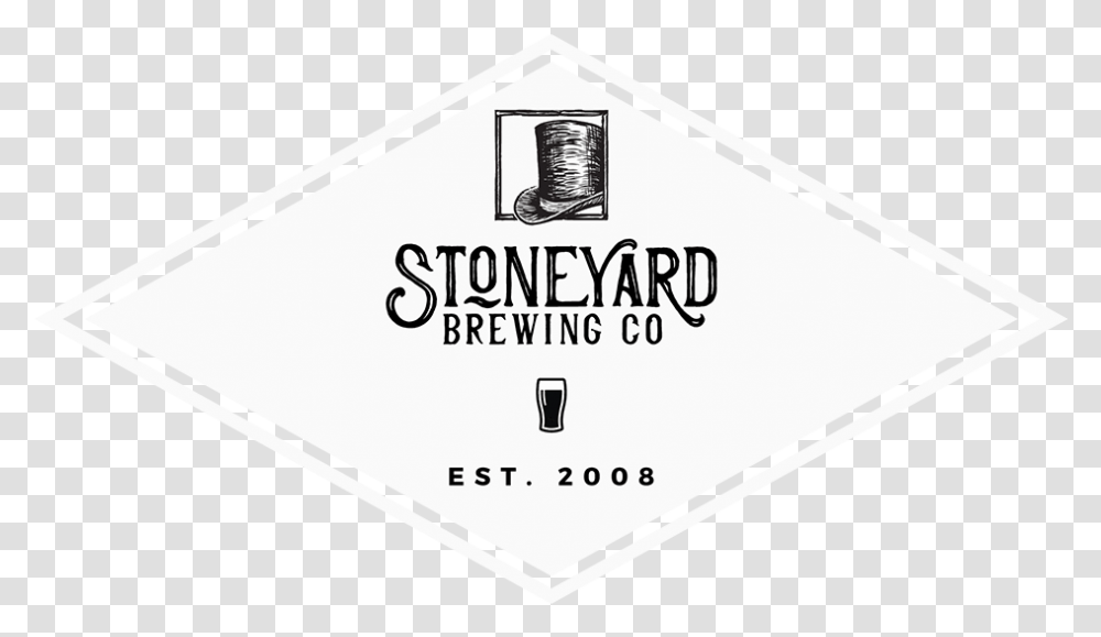 Stoneyard Brewing Company Established Label, Sticker, Logo Transparent Png