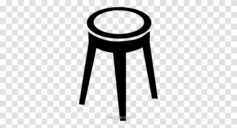 Stool Royalty Free Vector Clip Art Illustration, Cross, Utility Pole, Furniture Transparent Png