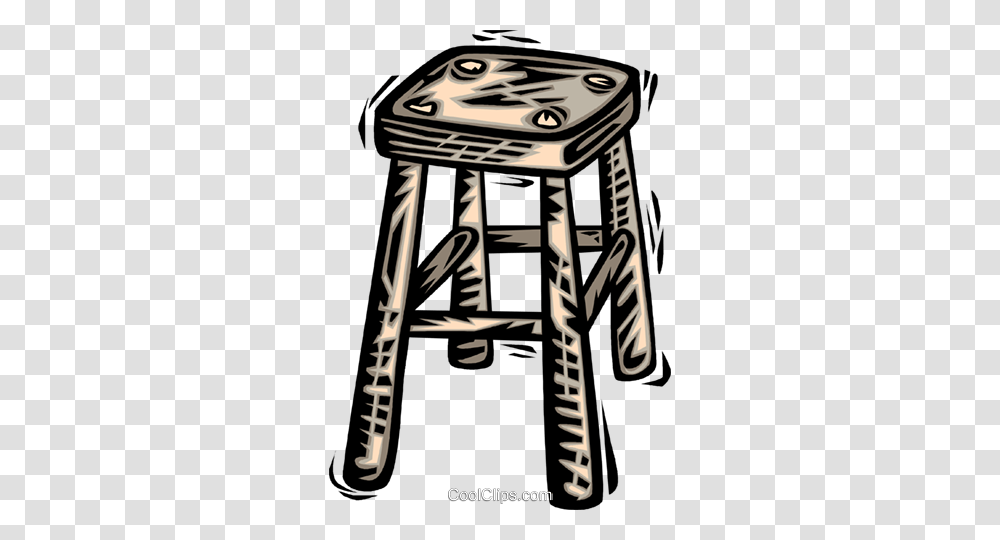 Stool Royalty Free Vector Clip Art Illustration, Furniture, Bar Stool, Wristwatch, Water Tower Transparent Png